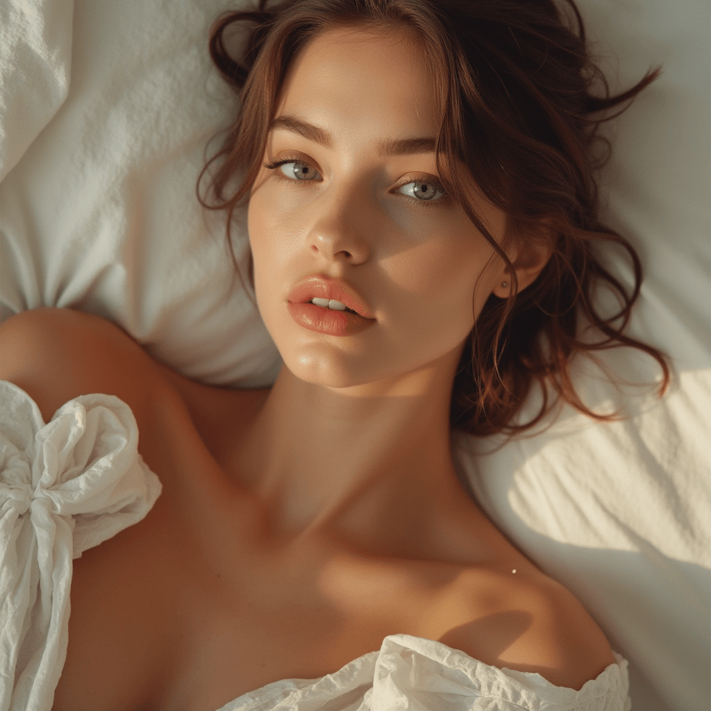 Kobieta leżąca na łóżku - holistyczne podejście